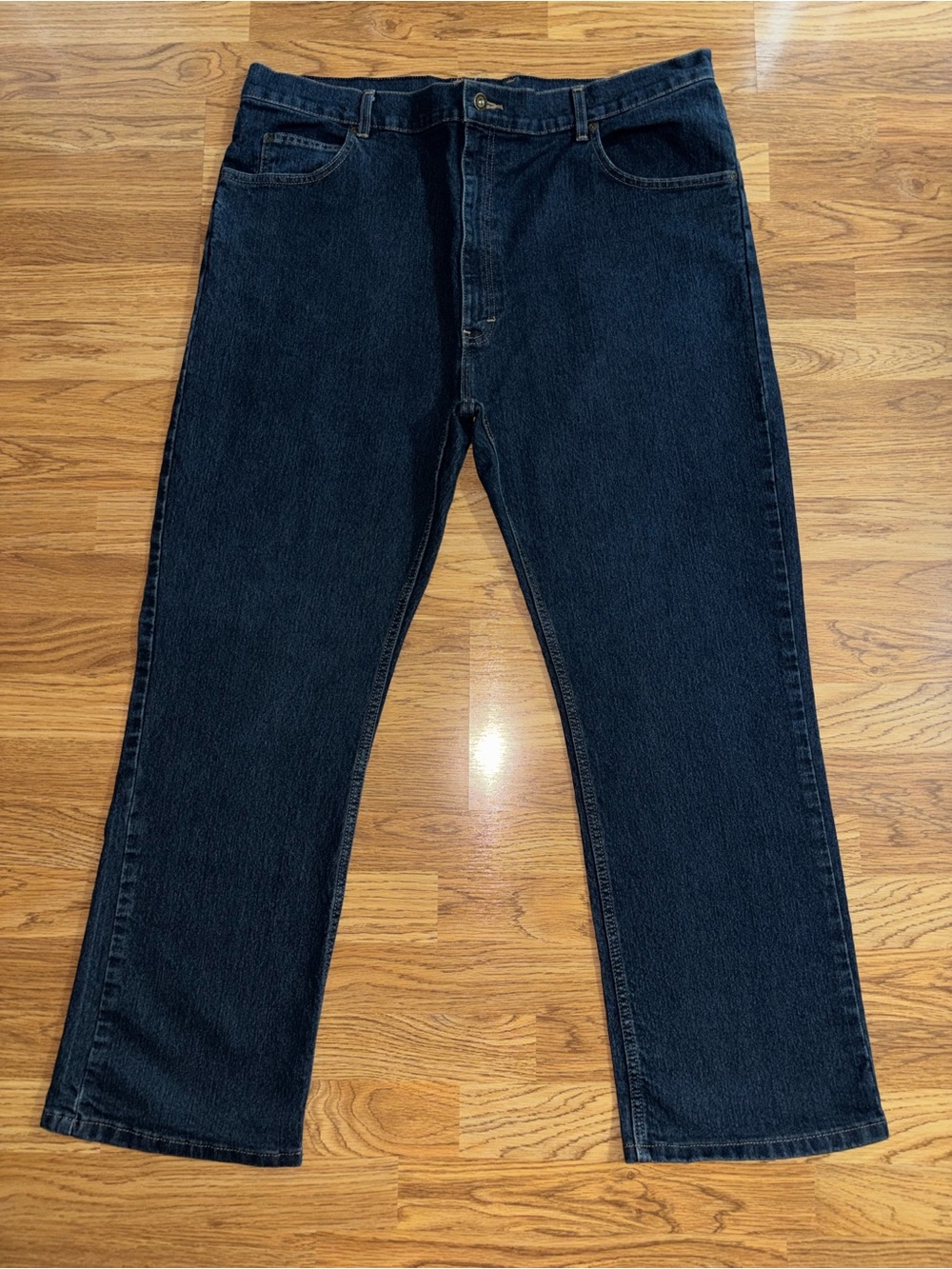 Dickies Relaxed Fit Straight Leg Jeans Men’s Size 42x30 Dark Denim EUC Made 2020